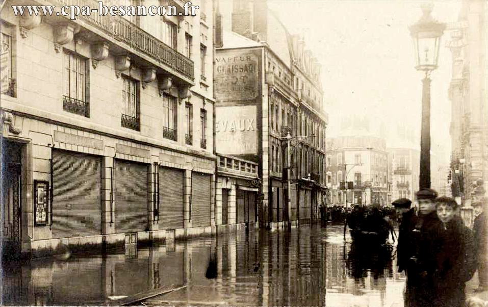 Inondations rue Carnot